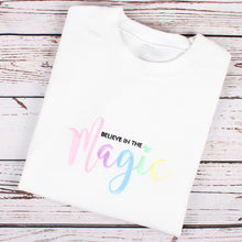 Load image into Gallery viewer, Kids Believe in the Magic T-Shirt
