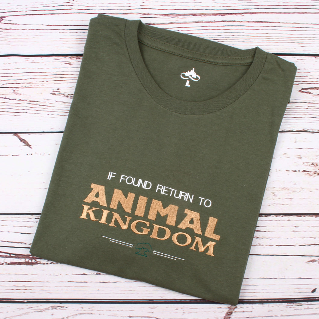 If Found Return to Animal Kingdom T-Shirt
